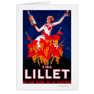 Kina Lillet Vintages PosterEurope