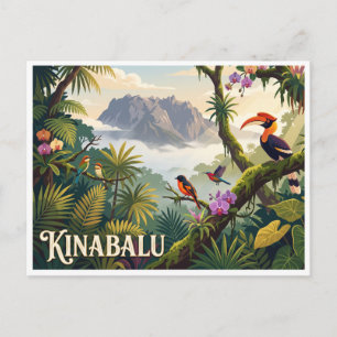 Kinabalu-Park Kundasang Malaysia Postkarte