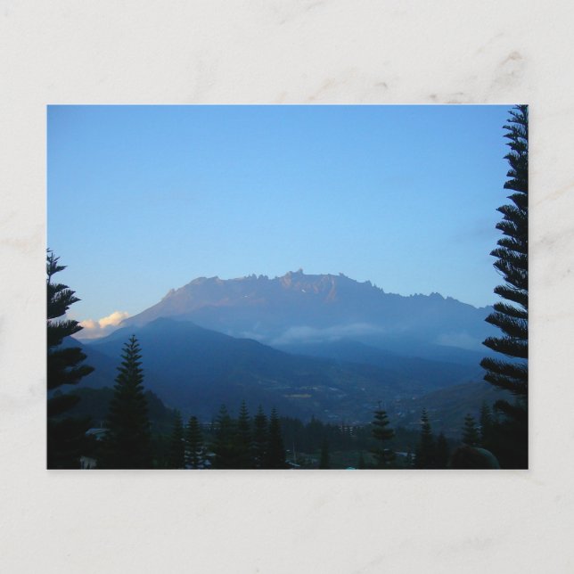 Kinabalu Postkarte (Vorderseite)