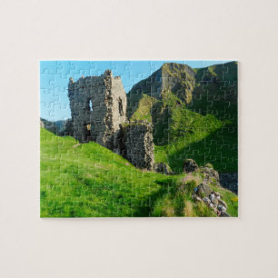 Kinbane Castle Antrim Irland. Puzzle