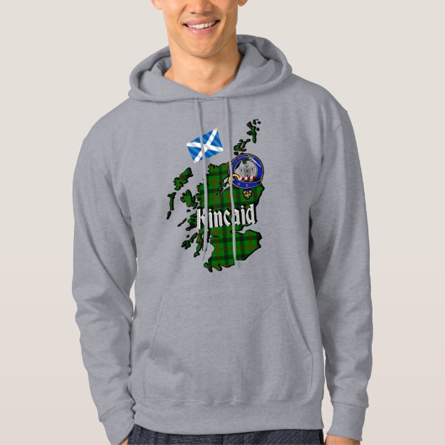Kincaid Clan Abzeichen Adult Hoodie (Vorderseite)