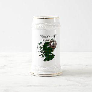 Kincaid Clan Abzeichen Stein Bierglas
