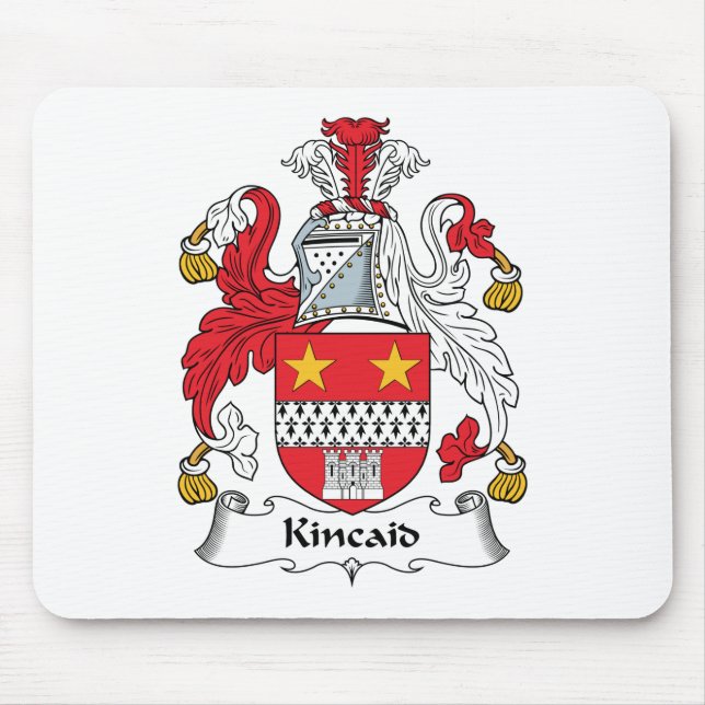Kincaid Familienwappen Mousepad (Vorne)