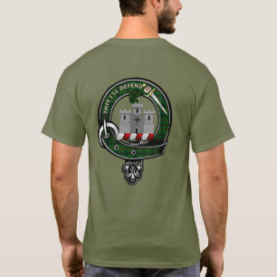 Kincaid Tartan Clan Abzeichen T-Shirt