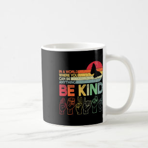 Kind Autismus Bewusstsein Asl Mama Lehrer Kindness Kaffeetasse