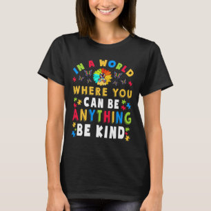 Kind Autismus Bewusstsein Asl Mama Lehrer Kindness T-Shirt