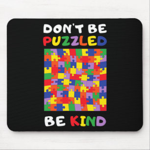 Kind Autistische Puzzle Autismus Bewusstsein 2022 Mousepad
