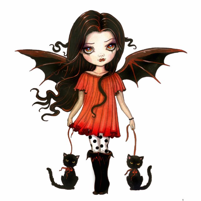 Kind der Halloween-Fotoskulptur Freistehende Fotoskulptur (Vorne)