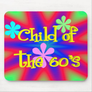 Kind des 60ers Mousepad