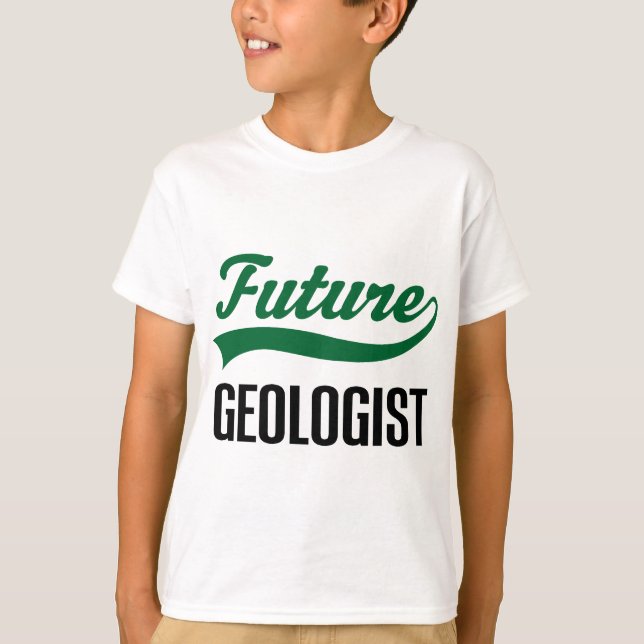 Kind des Geologe-(Zukunft) T-Shirt (Vorderseite)