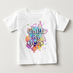 Kind des Gottes, Pastell Baby T-shirt