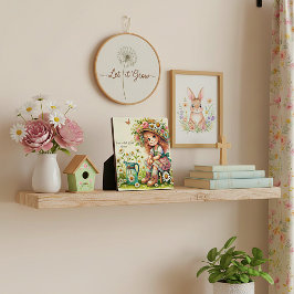 Kind des Gottesmädchens Fotoplatte