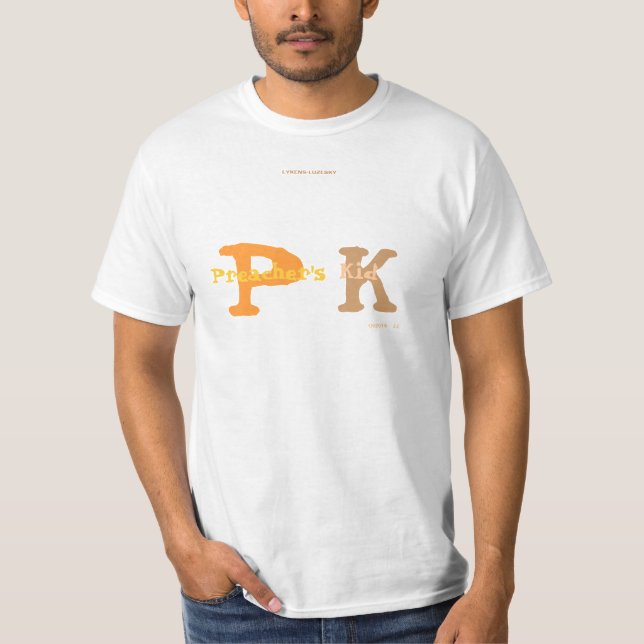 Kind des Prediger-s T-Shirt (Vorderseite)