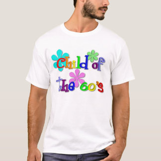 Kind des Sechzigerjahre T - Shirt