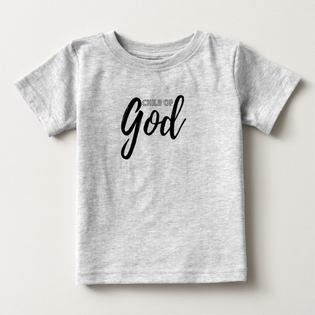 Kind des T - Shirt Gottes (Vorderseite)