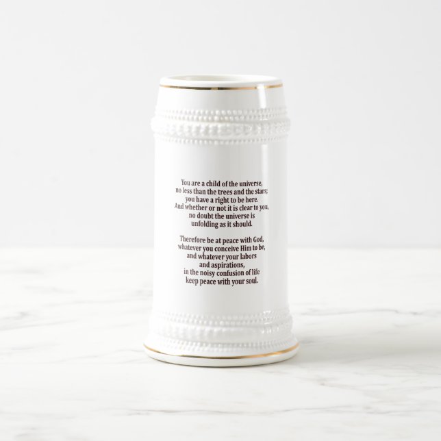 Kind des Universums Bierglas (Mittel)