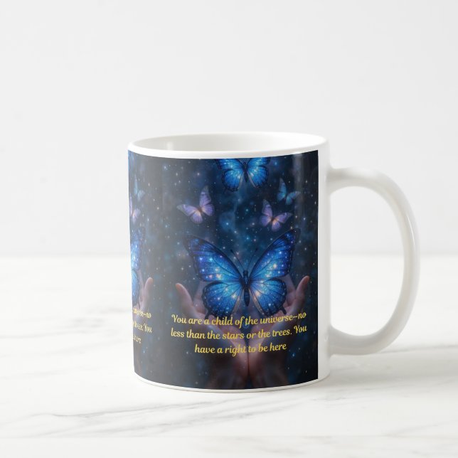 Kind des Universums Kaffeetasse (Rechts)