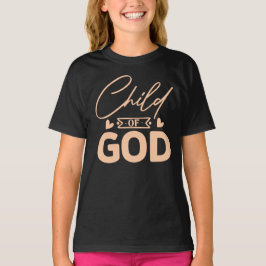 Kind Gottes - Der Glaube Inspiriert Kinder T - Shi T-Shirt