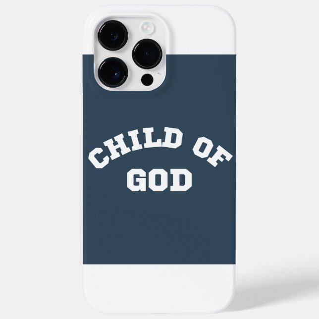 Kind Gottes iPhone Case (Rückseite)