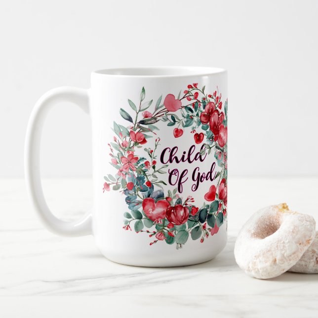 Kind Gottes Kaffeetasse (Mit Donut)