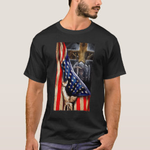 Kind Gottes Krieger Christi Jesus Löwe von Juda T-Shirt