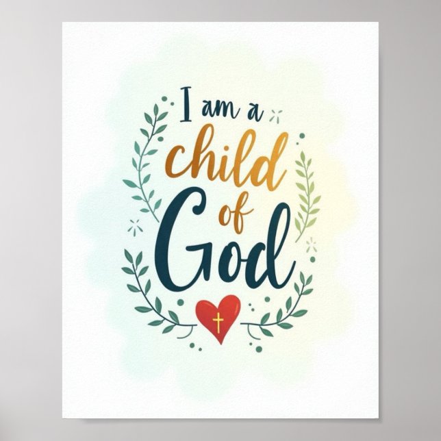 Kind Gottes Poster (Vorne)