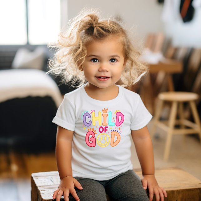 Kind Gottes T-Shirt für Kleinkinder (Child of God toddler t-shirt. )