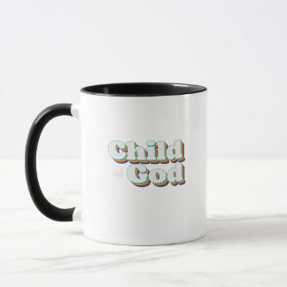 Kind Gottes Vintage Christliche Inspiration Tasse