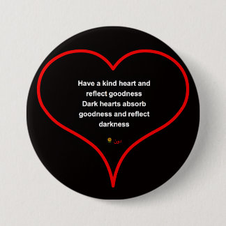 KIND HERART ABZEICHEN BUTTON