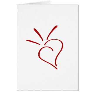 Kind Herz rot -