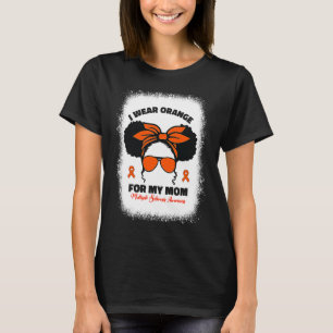Kind Ich trage Orange für meine Mutter Ms Multiple T-Shirt