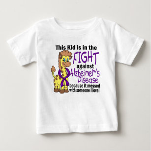 Kind im Kampf gegen Alzheimerkrankheit Baby T-shirt