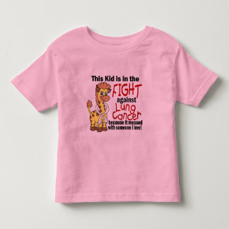Kind im Kampf gegen Lungenkrebs Kleinkind T-shirt