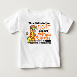 Kind im Kampf gegen multiple Sklerose Baby T-shirt