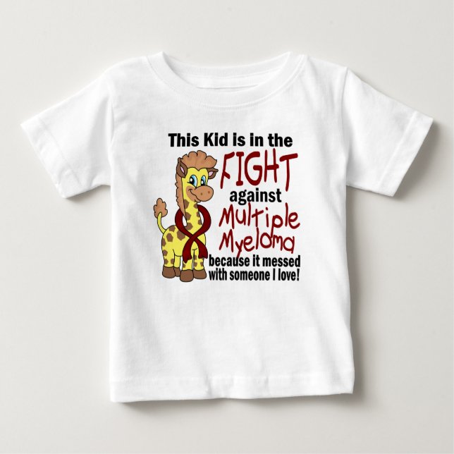 Kind im Kampf gegen multiples Myeloma Baby T-shirt (Vorderseite)