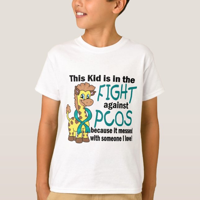Kind im Kampf gegen PCOS T-Shirt (Vorderseite)