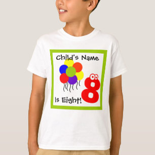 Kind ist acht, ich bin 8, achter Geburtstag, T - S T-Shirt