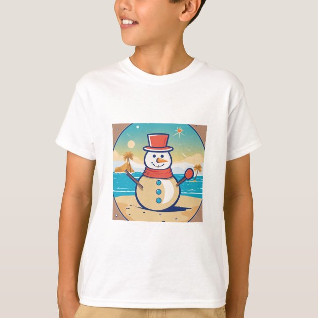 Kind ist ein bequemer T - Shirt (Vorderseite)