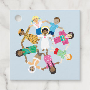 Kind Jesus und Kinder Geschenkanhänger