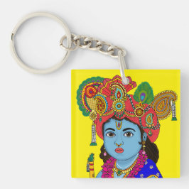 Kind-Krishna-Schlüsselanhänger Schlüsselanhänger