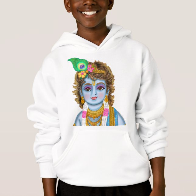 Kind Krishna Sweatshirt (Vorderseite)