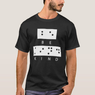 Kind Liebe lernen Brailleschrift Sprachbewusstsein T-Shirt
