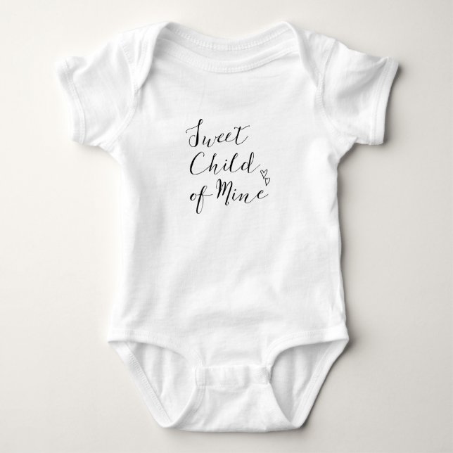 Kind meines Babybodysuit Neugeborene Baby Strampler (Vorderseite)