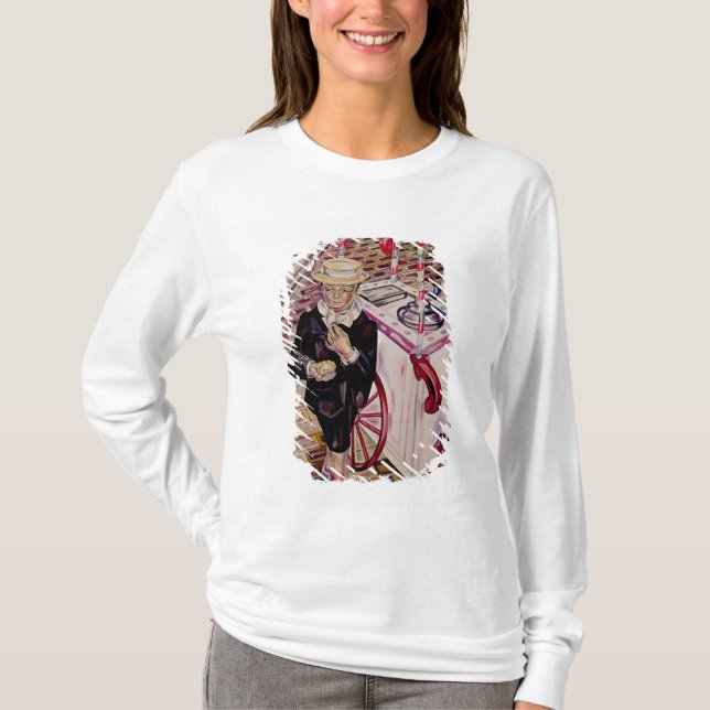 Kind mit einer Eiscreme T-Shirt (Vorderseite)