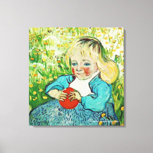 Kind mit Orange, 1890. Vincent van Gogh Leinwanddruck