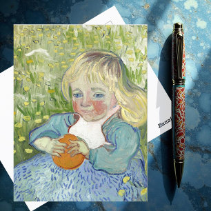 Kind mit Orange, Vincent Van Gogh Postkarte