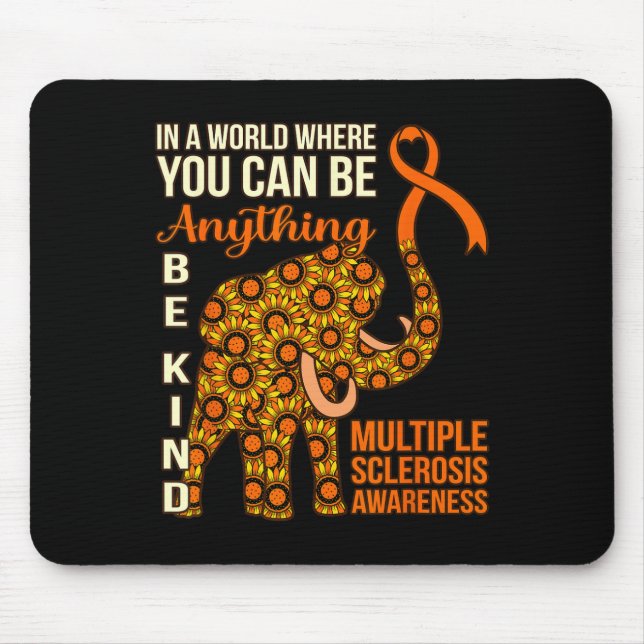 Kind Multiple Sklerose Awareness Support Graphic Mousepad (Vorne)