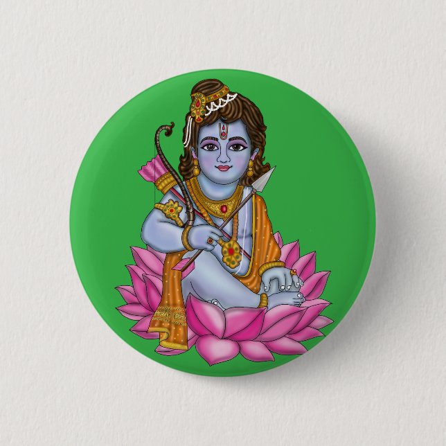 Kind Rama Knopf Button (Vorderseite)