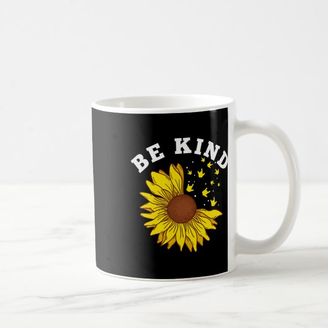Kind Sonnenblume Asl Deaf Kaffeetasse (Rechts)