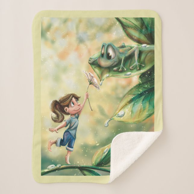 Kind Spring Sherpadecke (Vorderseite)